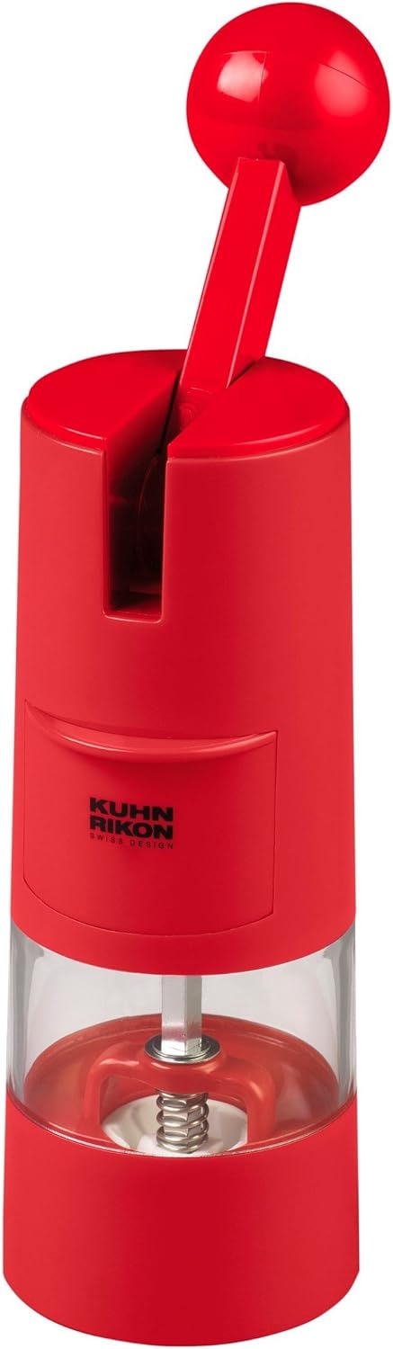 Adjustable Ratchet grinder Kuhn Rikon Red