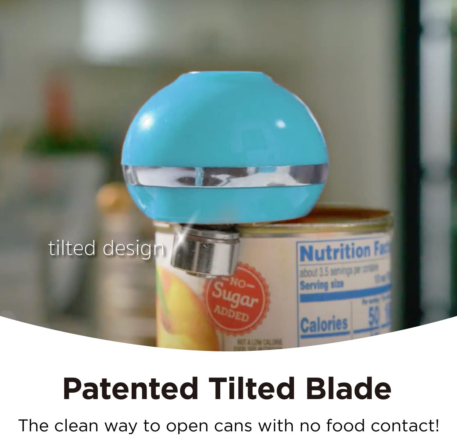 Smart and Compact Electric Can Opener