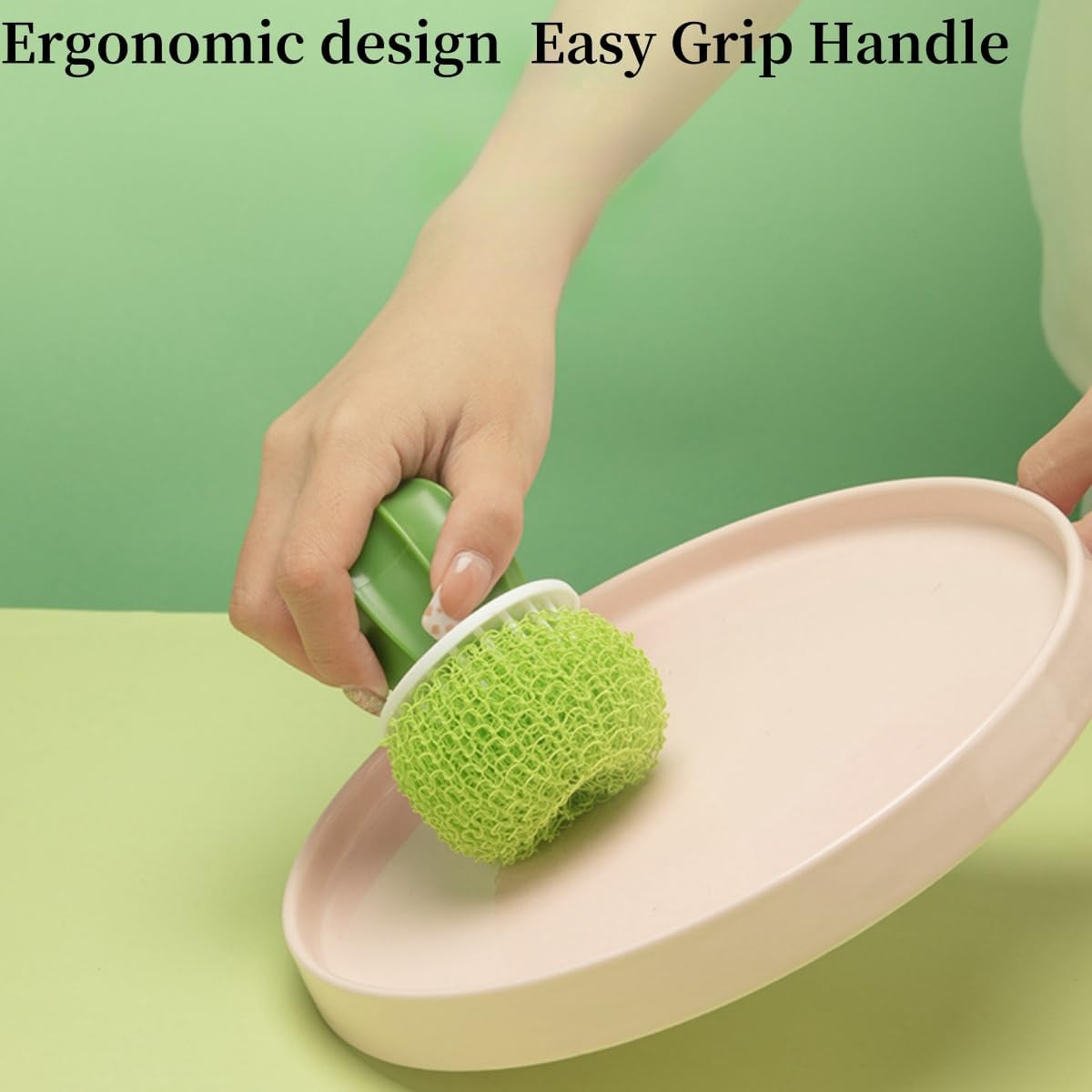 Dish Pot Brush with Holder household essentials for kitchen cleaning Wjwumha