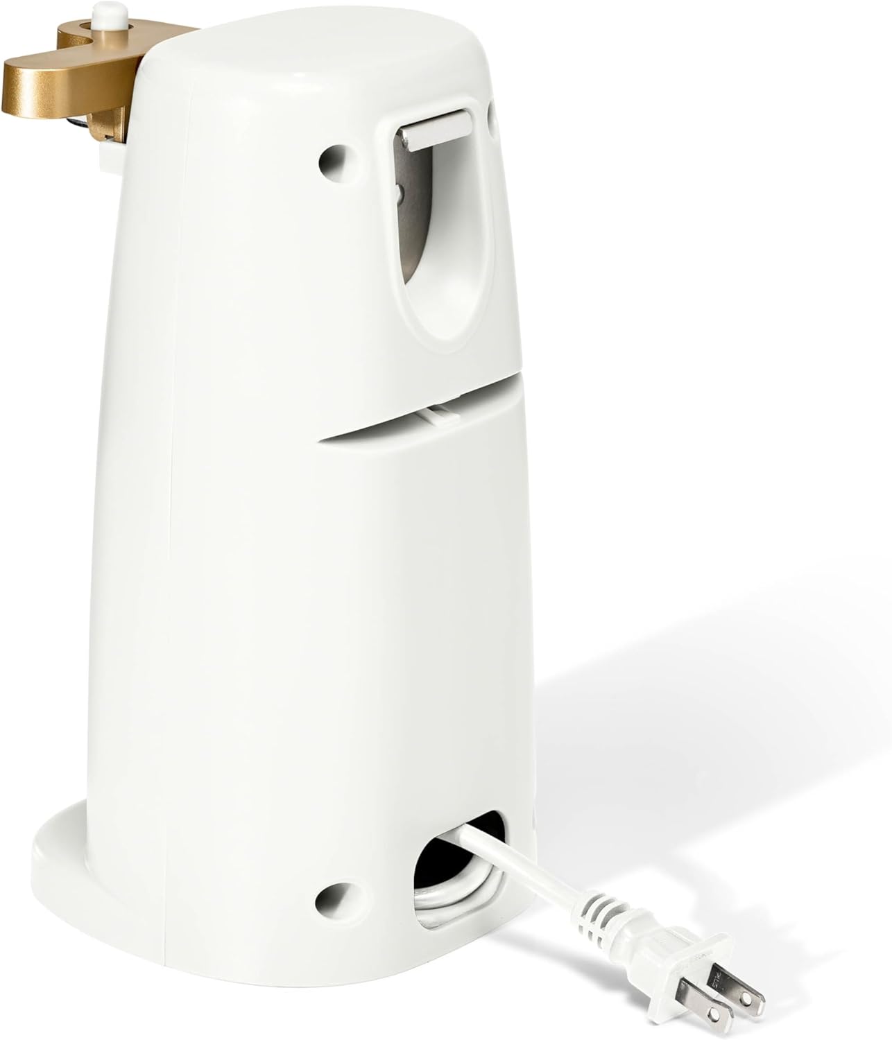 Electric Can Opener Stainless Steel Blade Auto-Turn White Icing
