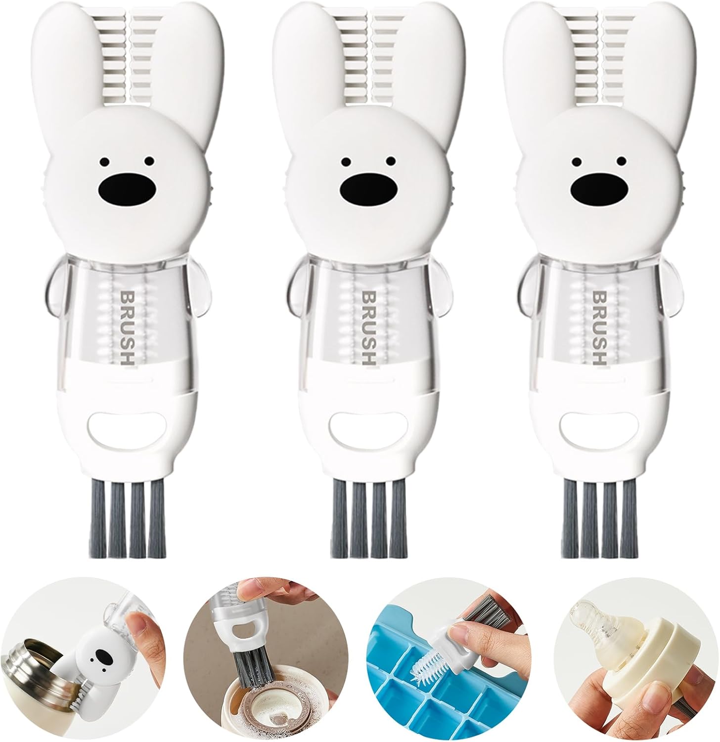 All-in-One Cup Lid Cleaning Set for Easy Cleaning Storage