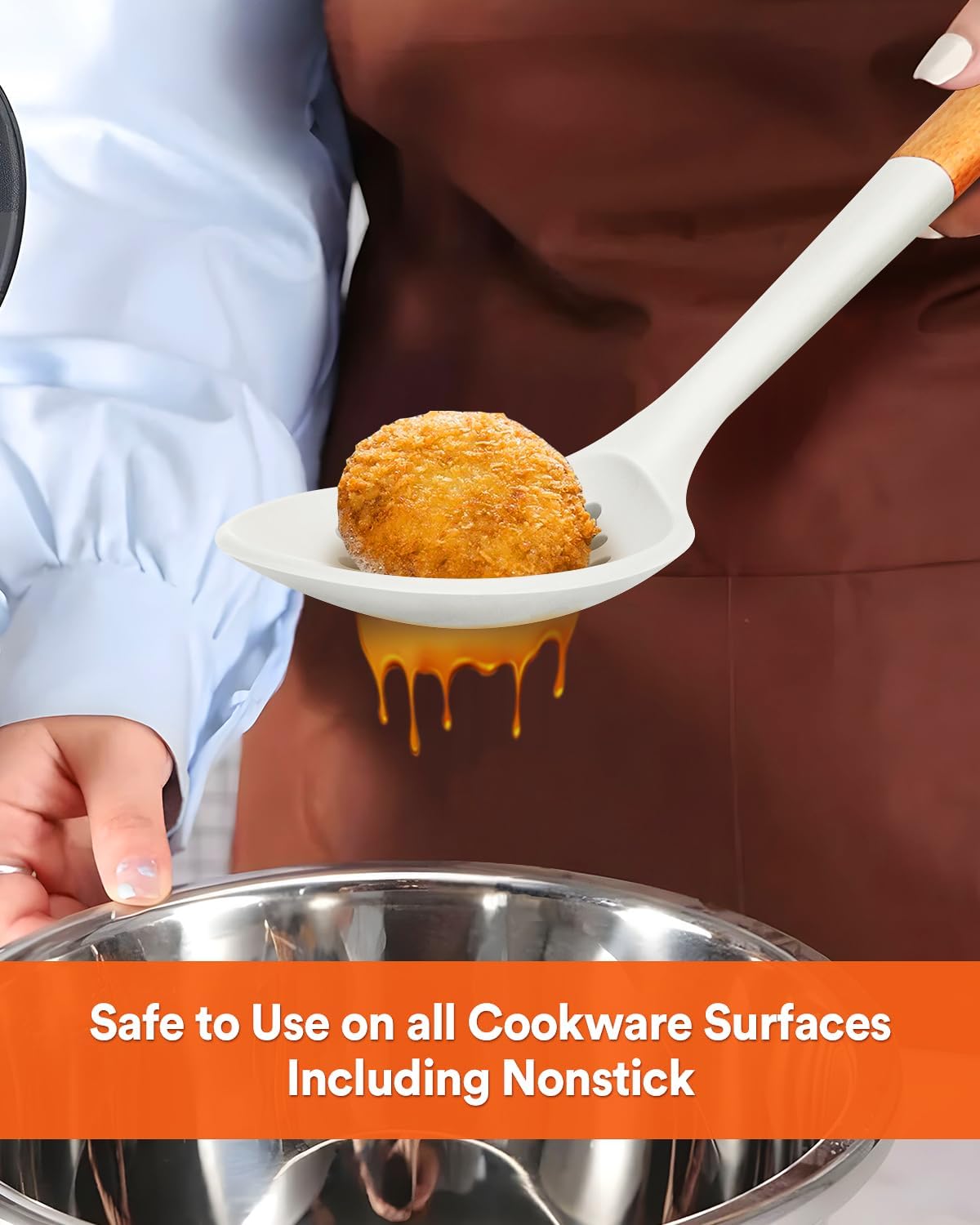 Badiano Kitchen Ladle Strainer Heat Resistant BPA Free