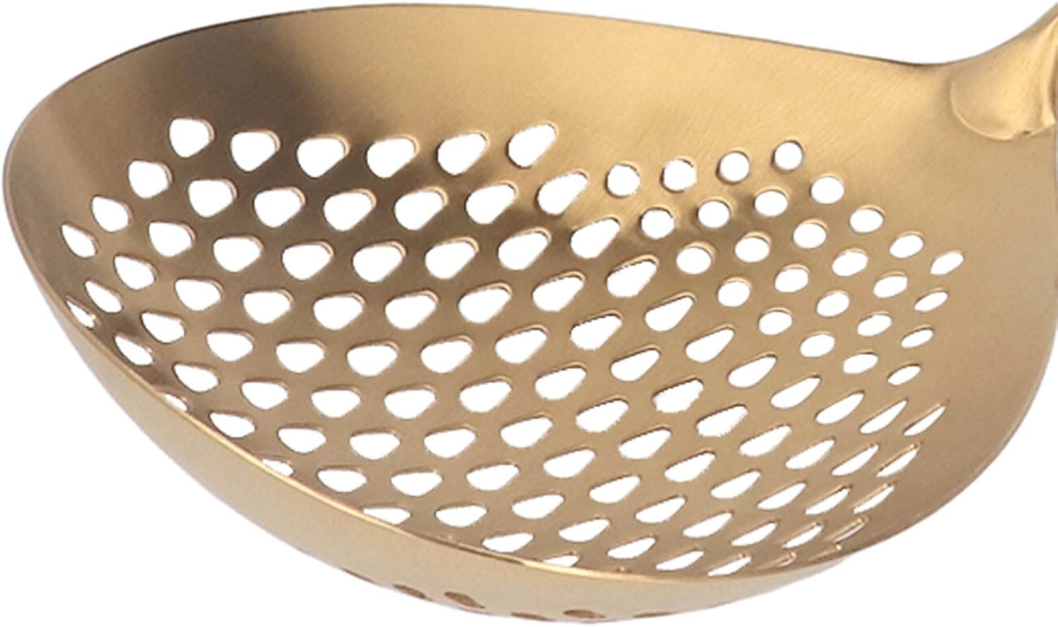 FDIT 304 Stainless Steel Skimmer Ladle for Fried Food
