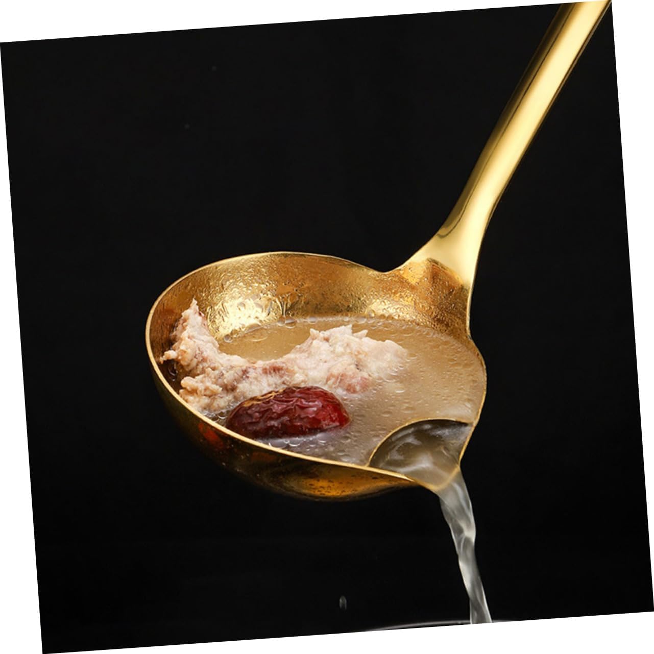 Try the HAKIDZEL Orange Skimmer Spoon for Fat Separation
