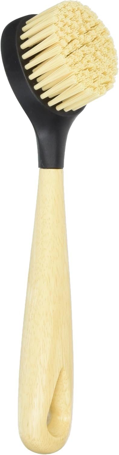 10 Lodge Scrub Brush - Durable Kitchen Tool for Effortless Cleaning