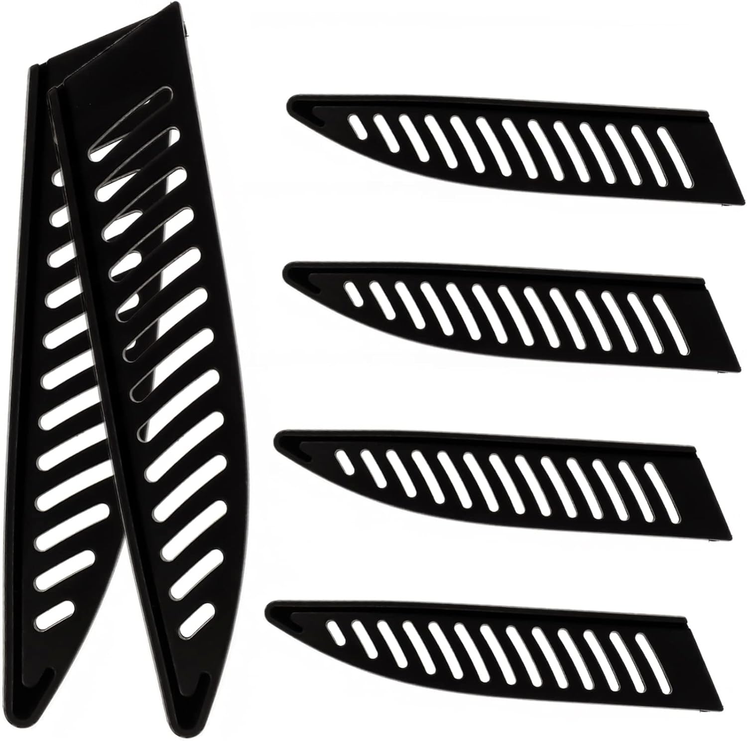 Luxshiny 2sets Knife Set Fruit Cutter Protector