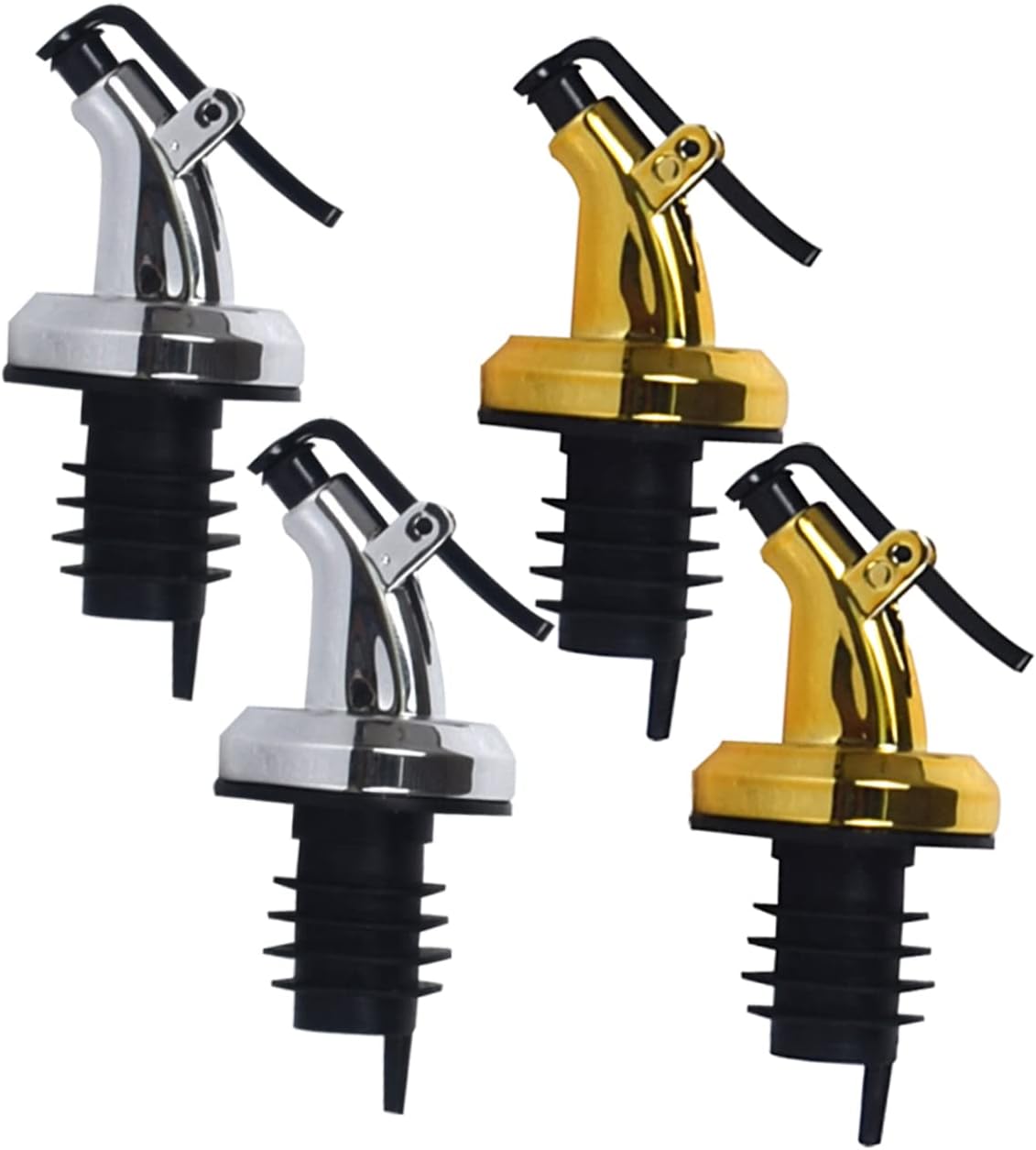 DECHOUS 12-Pack Oil Nozzle Syrup Pump Oil Bottle Dispenser