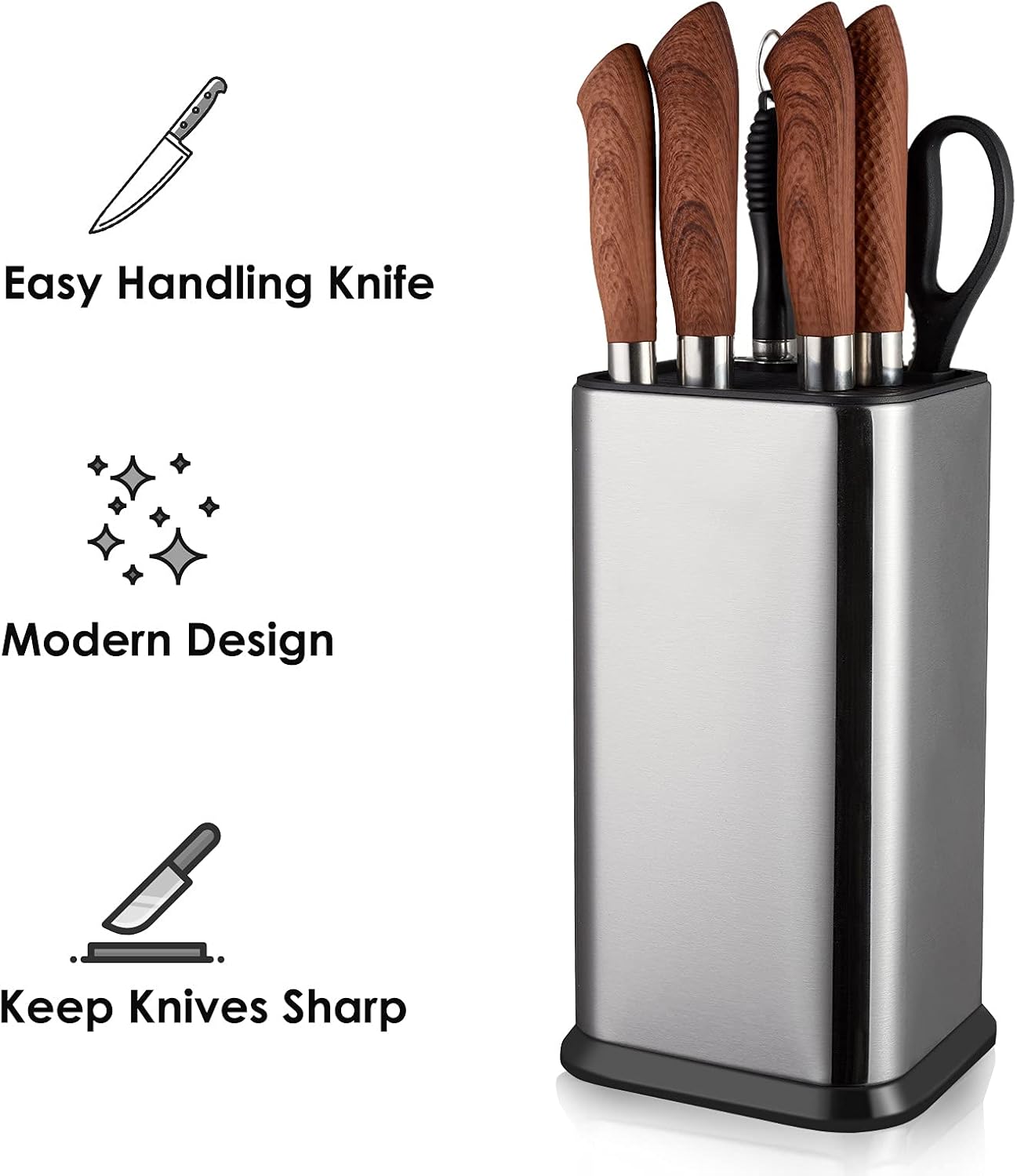 RedCall Universal Knife Block for Kitchen Counter