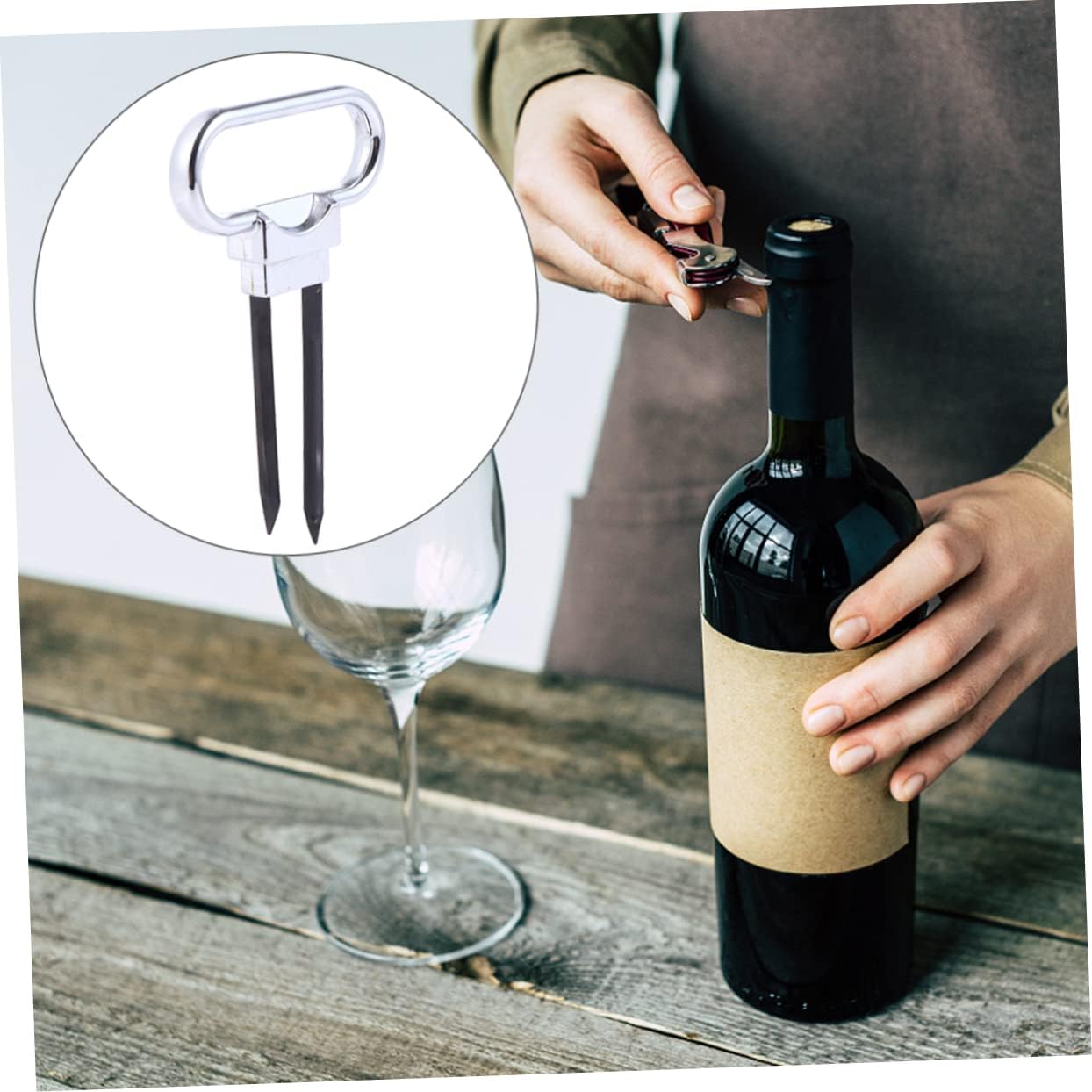 Luxshiny - 1pc Wine Cork Remover