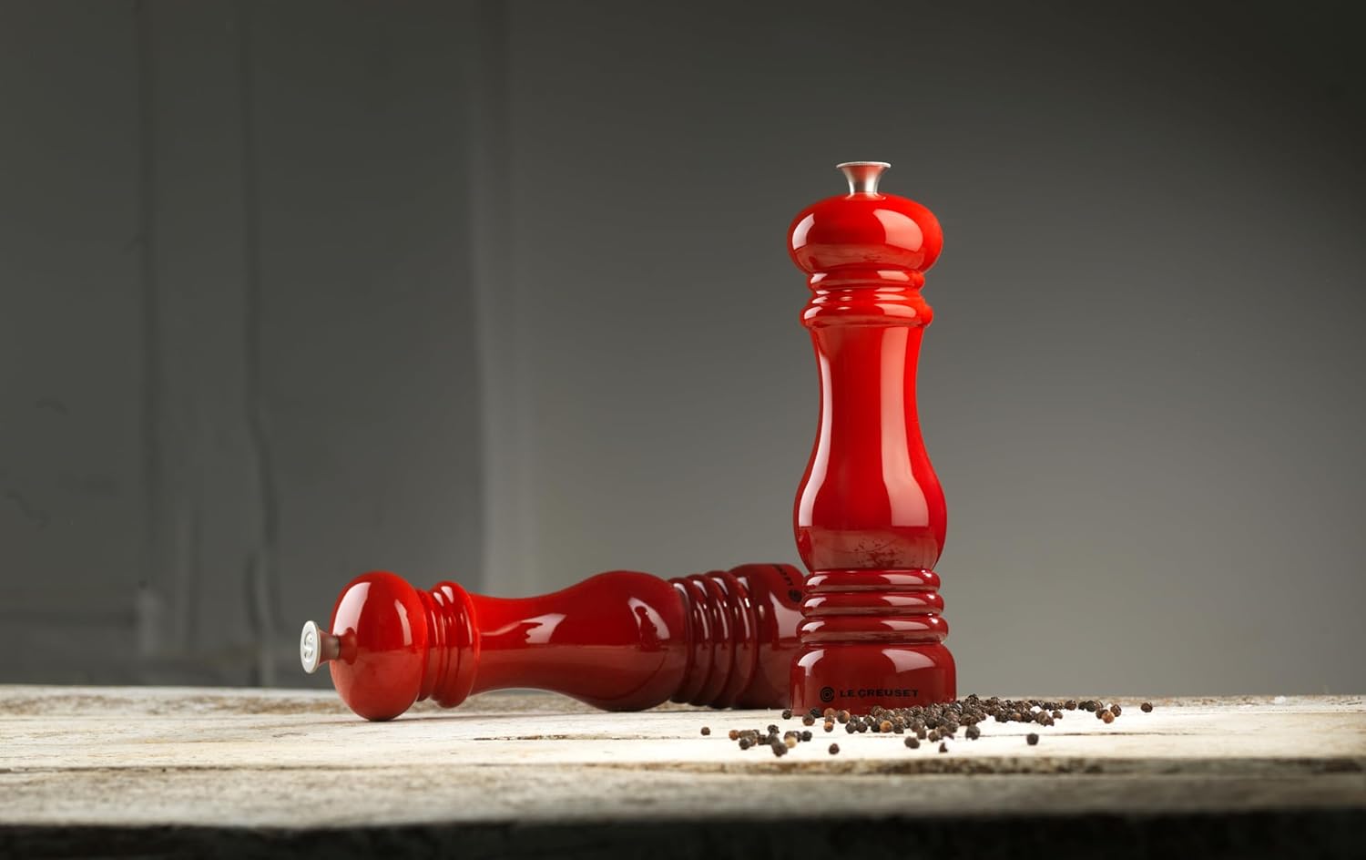 Premium 8-Inch Salt and Pepper Mill Set