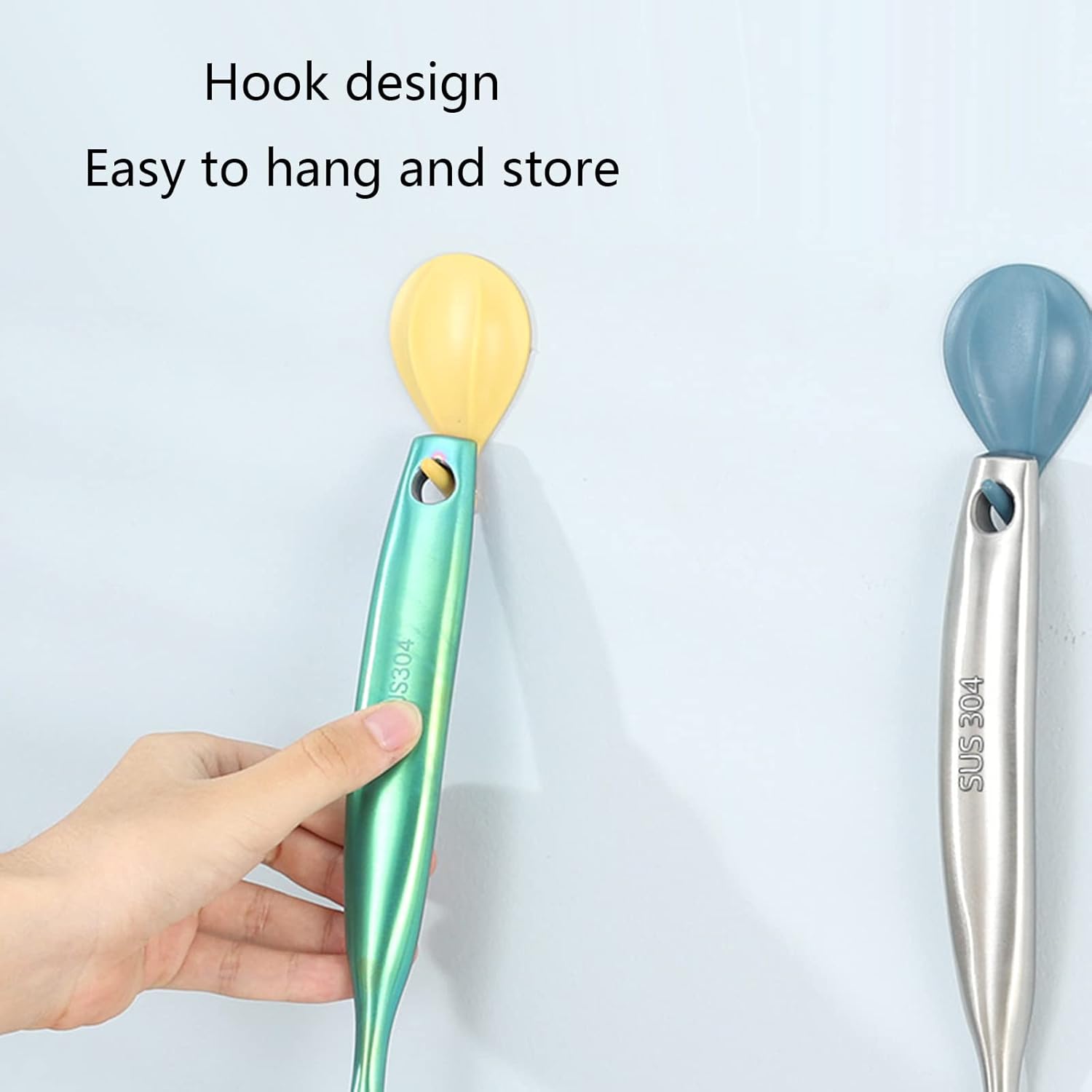 Hurricane LEVER 304 Stainless Steel Cooking Skimmer with Hollow Handle