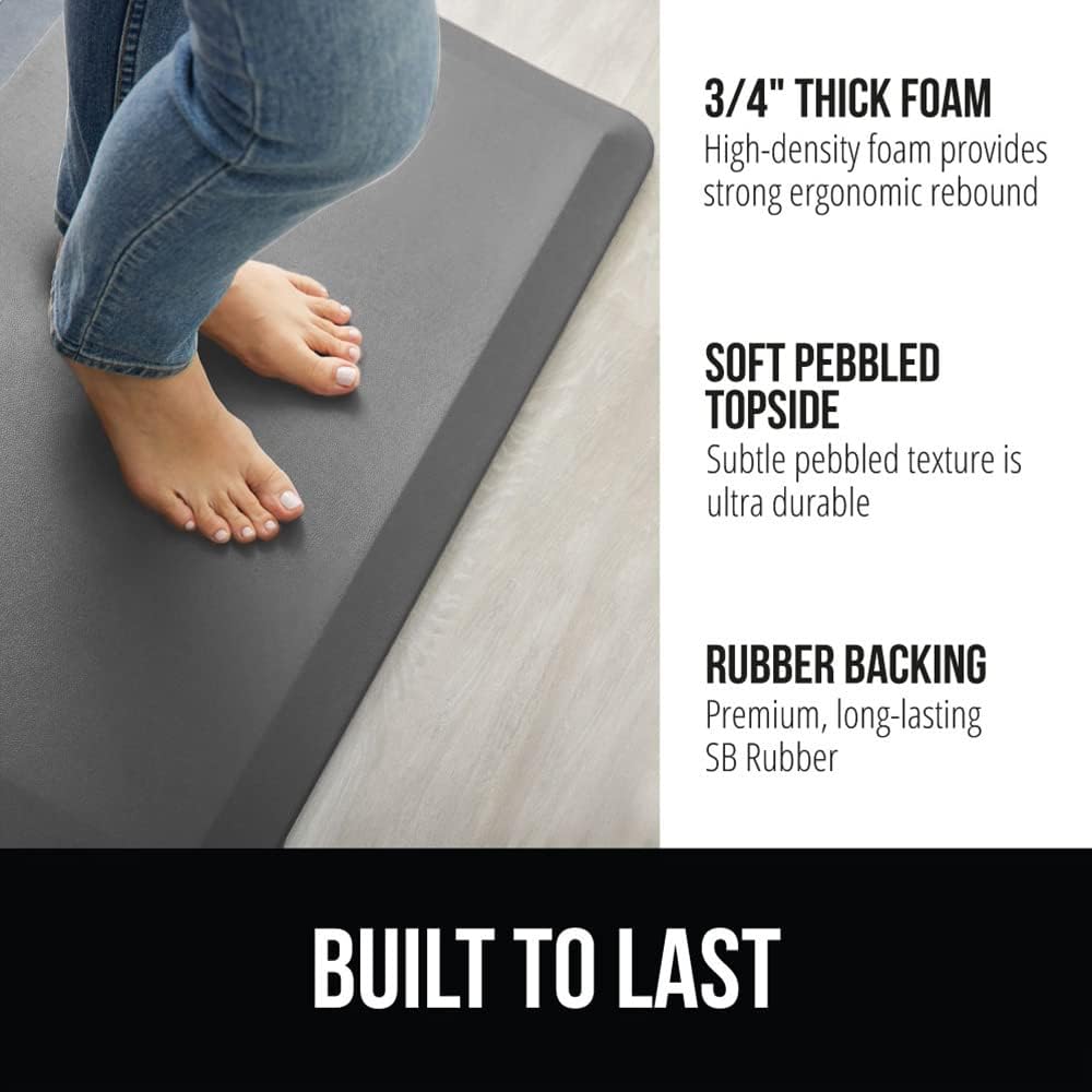 comfortable anti-fatigue kitchen mat