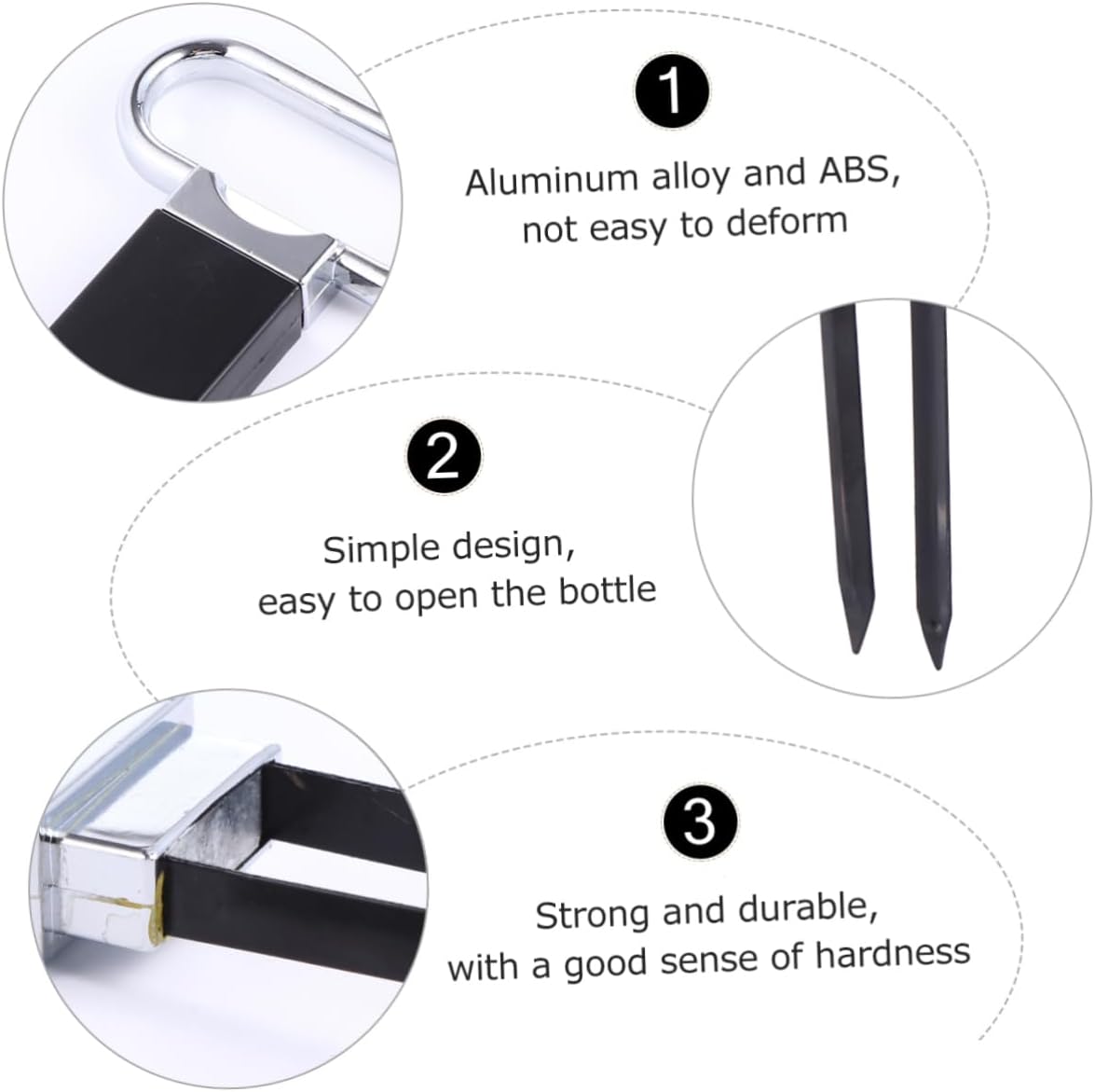 Ergonomic Wine Corkscrew Opener for Relaxed sipping