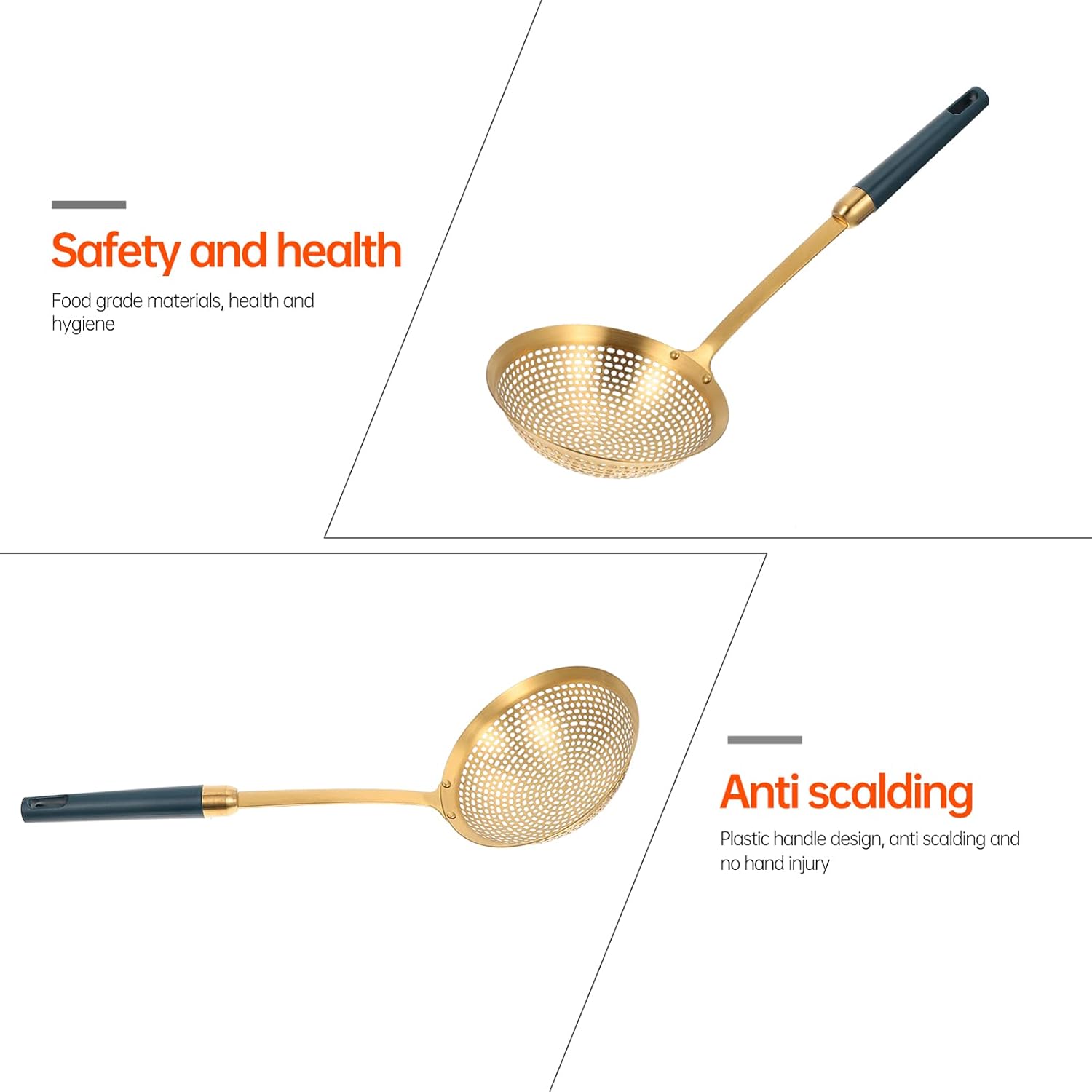 Stainless Steel Frying Skim