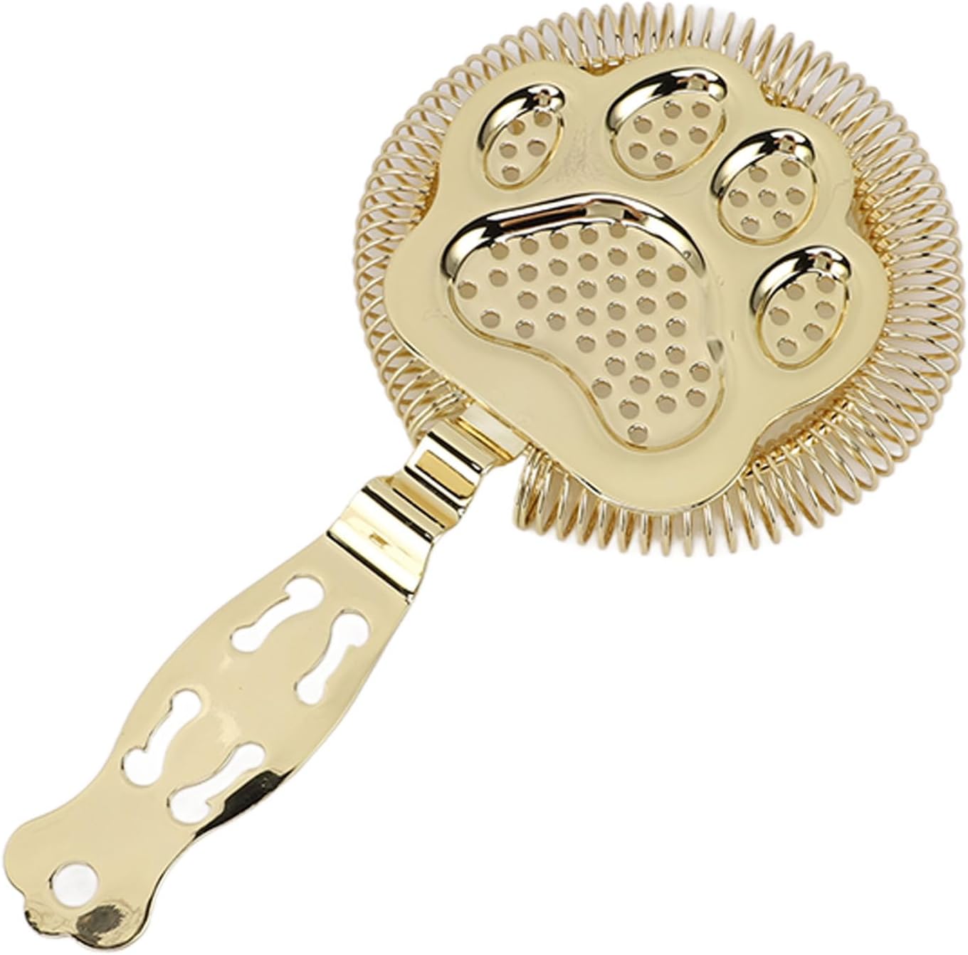 304 Stainless Steel Cocktail Strainer for Home Bar Silver Finish