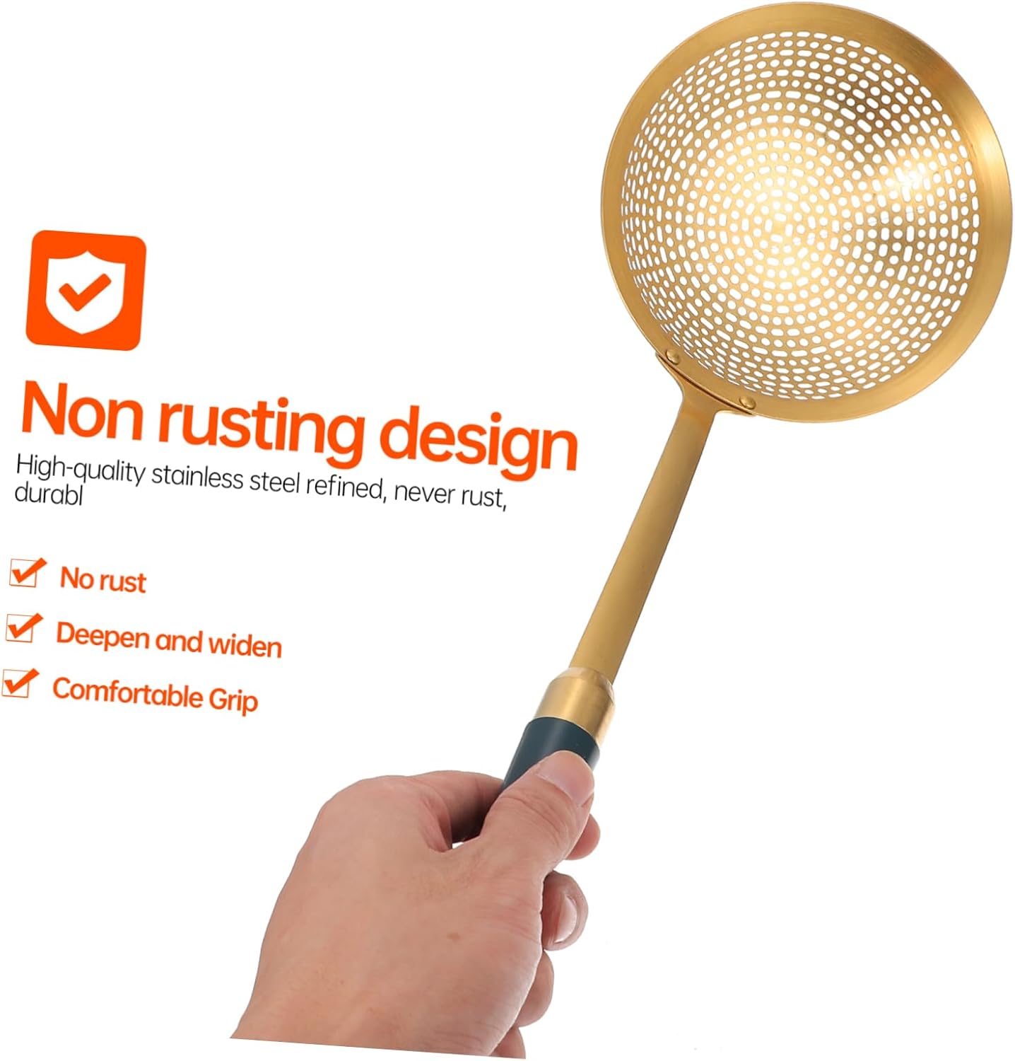 Zerodeko Folding Strainer - Durable Professional