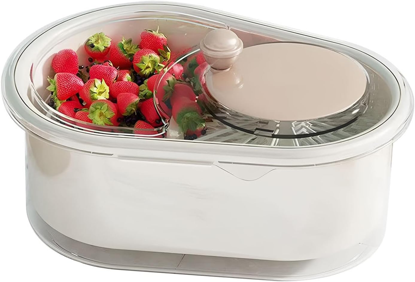 Grolomo Fruit Washer Compact Efficient Kitchen Spinner