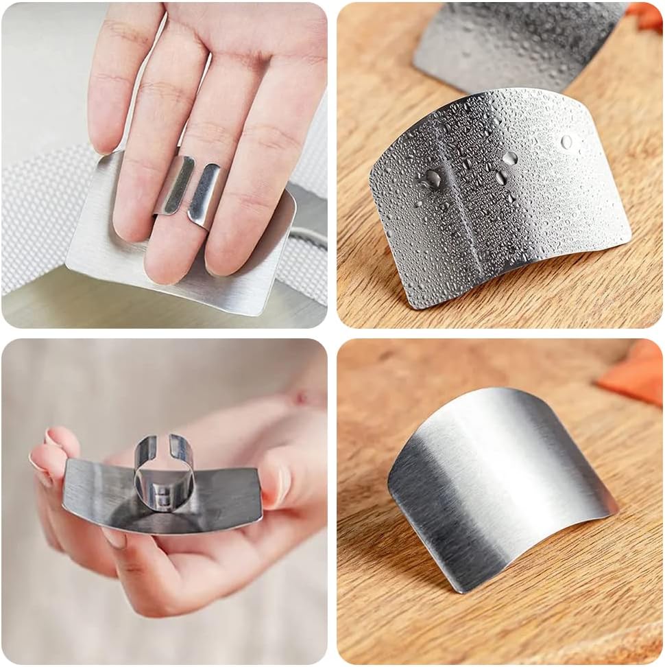 Stainless Steel Finger Protector Set