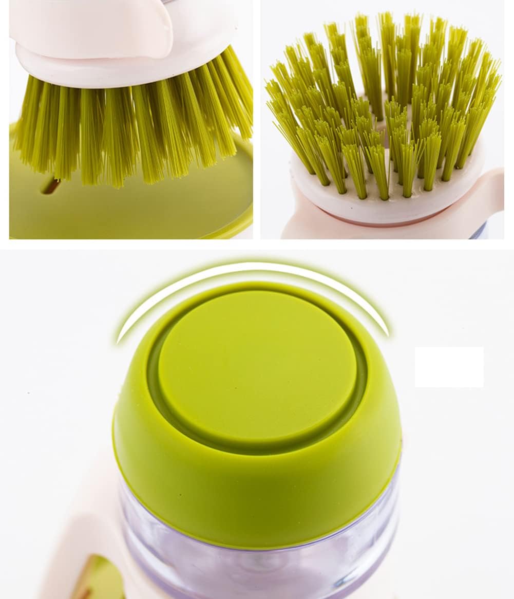 Dish Brush with Soap Dispenser