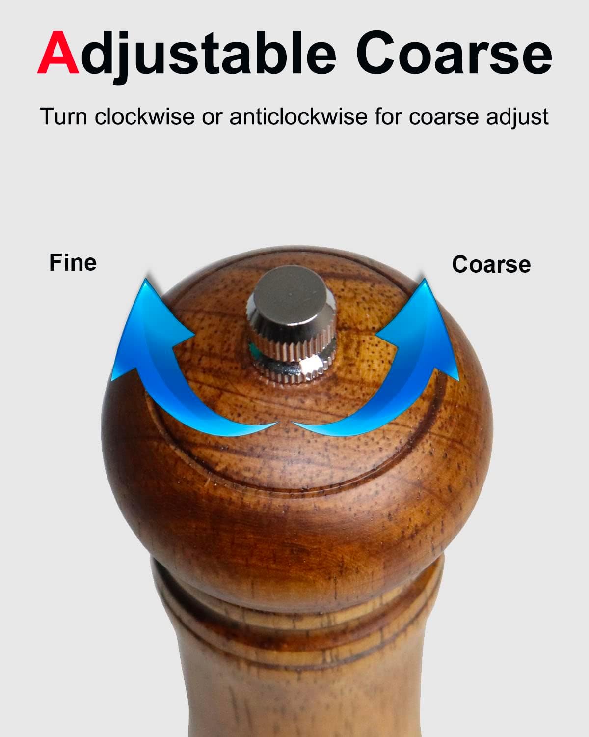 TooWoom Wooden Pepper Grinder