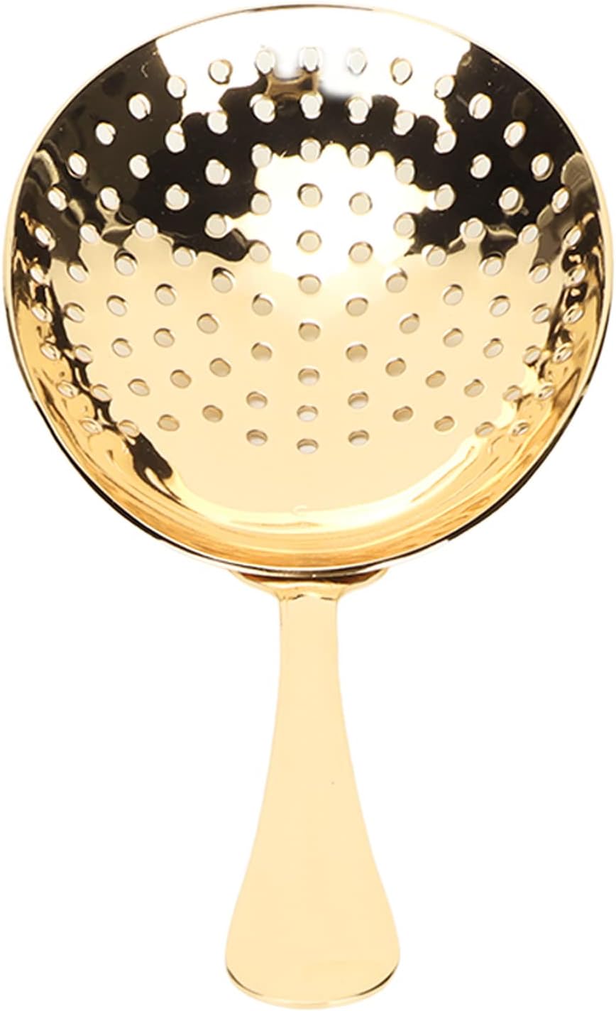 Stainless Steel Julep Strainer Bar Cocktail Spoon