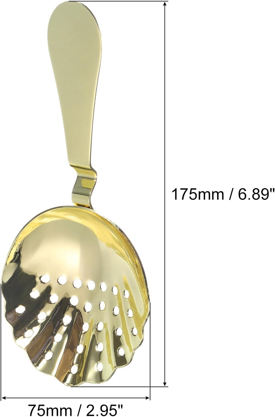 Julep Strainer 175mm Gold