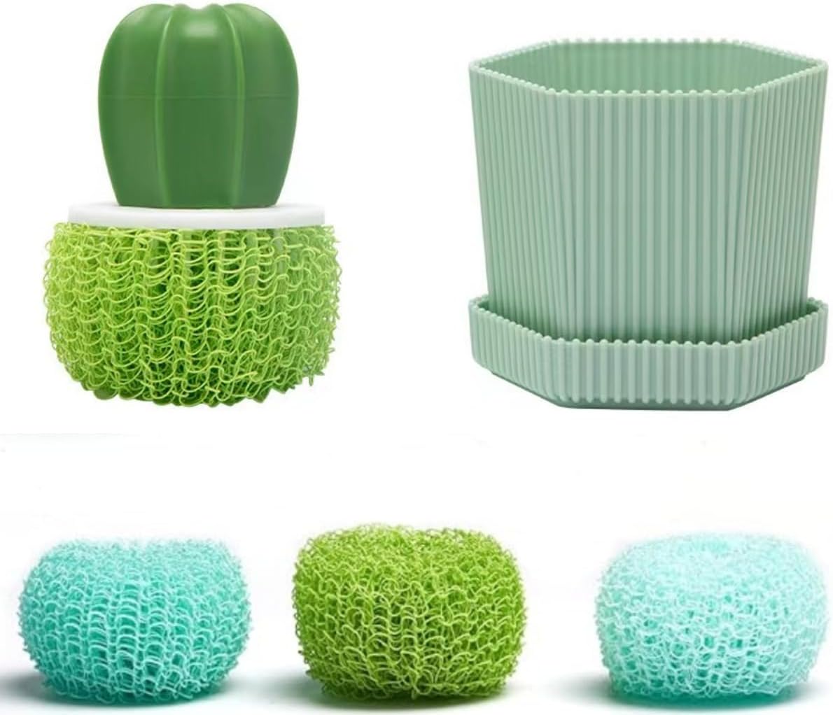 Dish Pot Brush with Holder household essentials for kitchen cleaning Wjwumha
