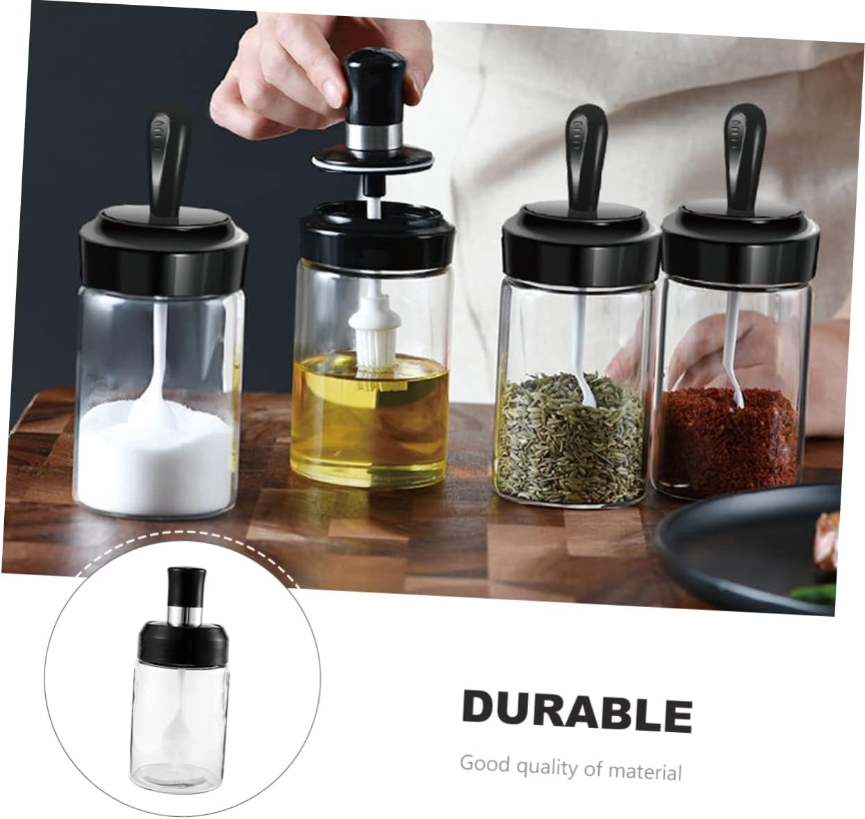 LABRIMPSpace-Saving Oil Seasoning Dispenser Bottles