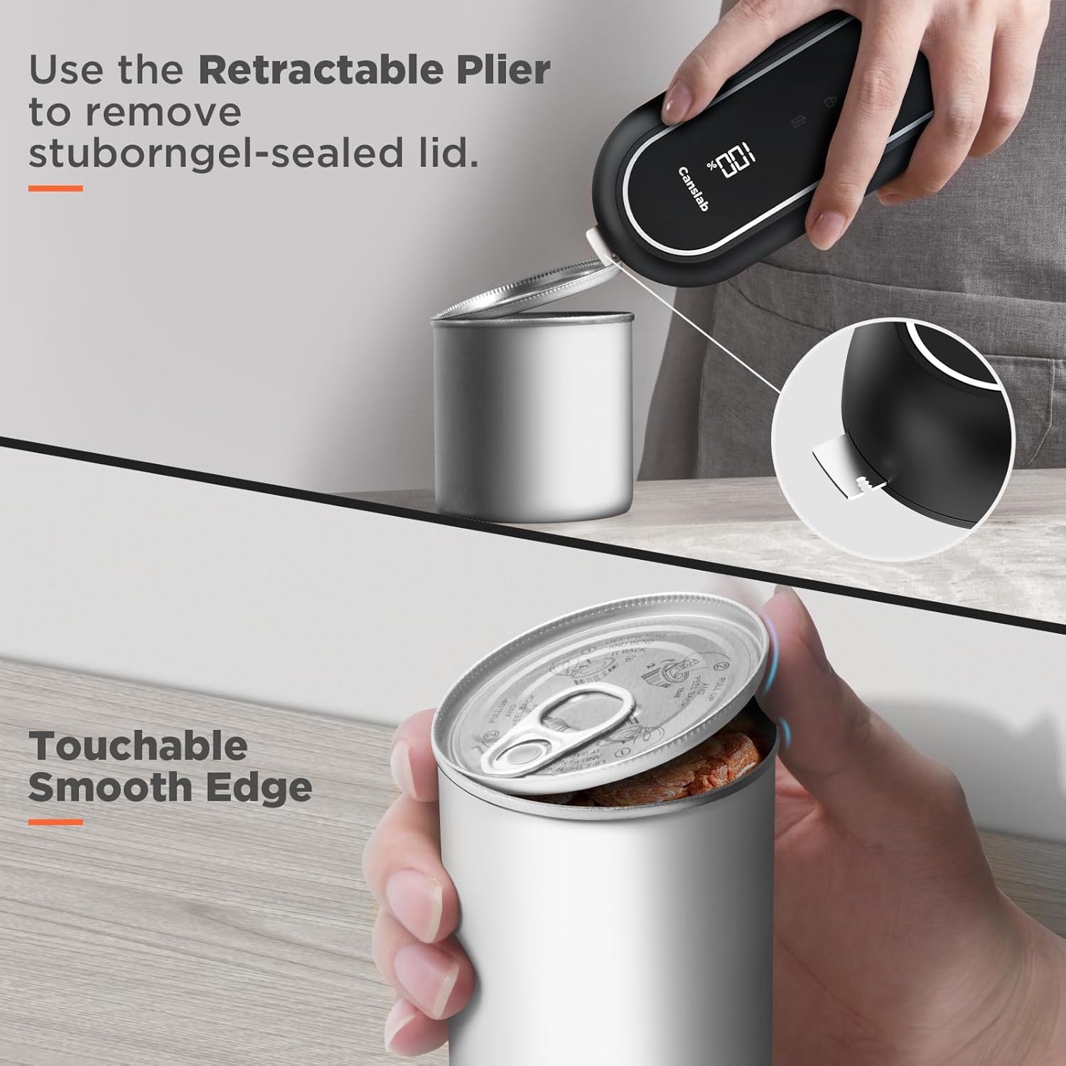 Turbo Rechargeable Electric Can Opener