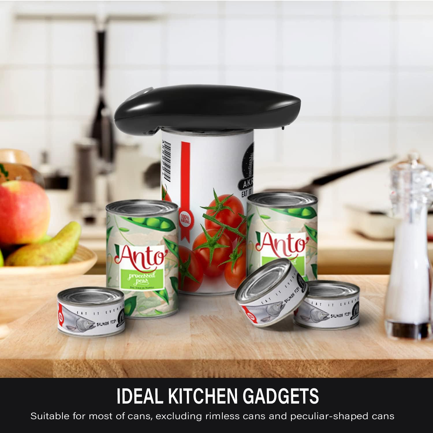 Achieve Smooth Can Openings - Electric Can Opener for Seniors