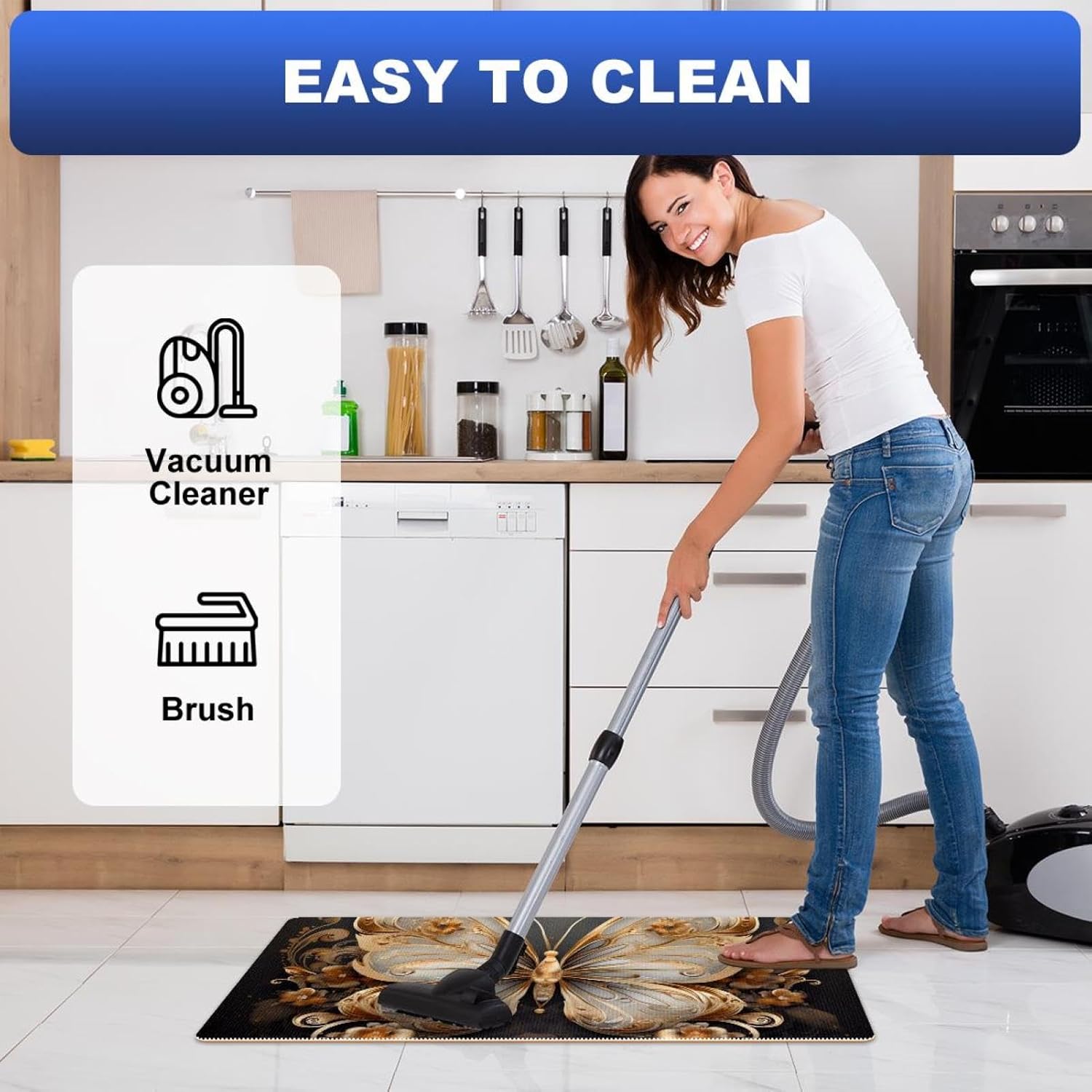 Anti-Fatigue Kitchen Mat for Sink Office Laundry