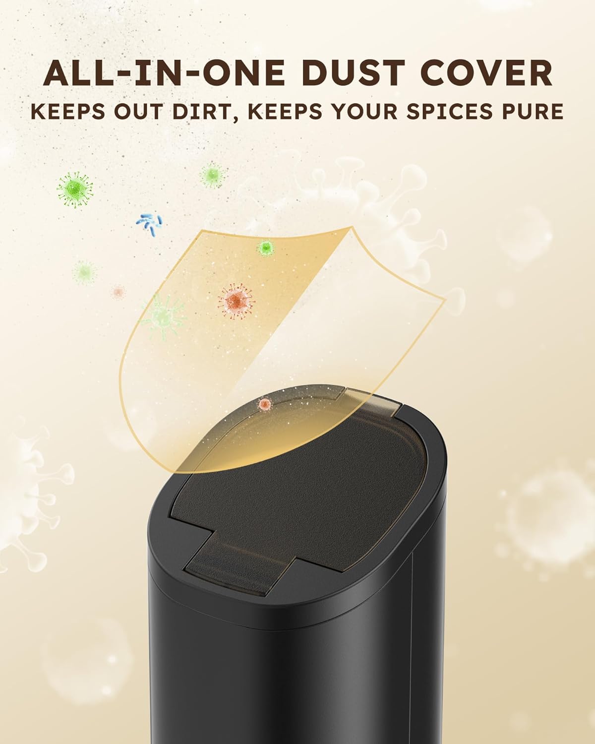 Premium Electric Salt and Pepper Grinder Set with Rechargeable Technology