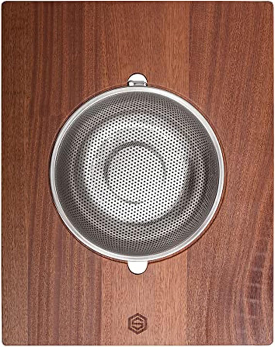 Premium Kitchen Essentials- Strong Wood Kitchen Tool for Easy Chopping and Straining