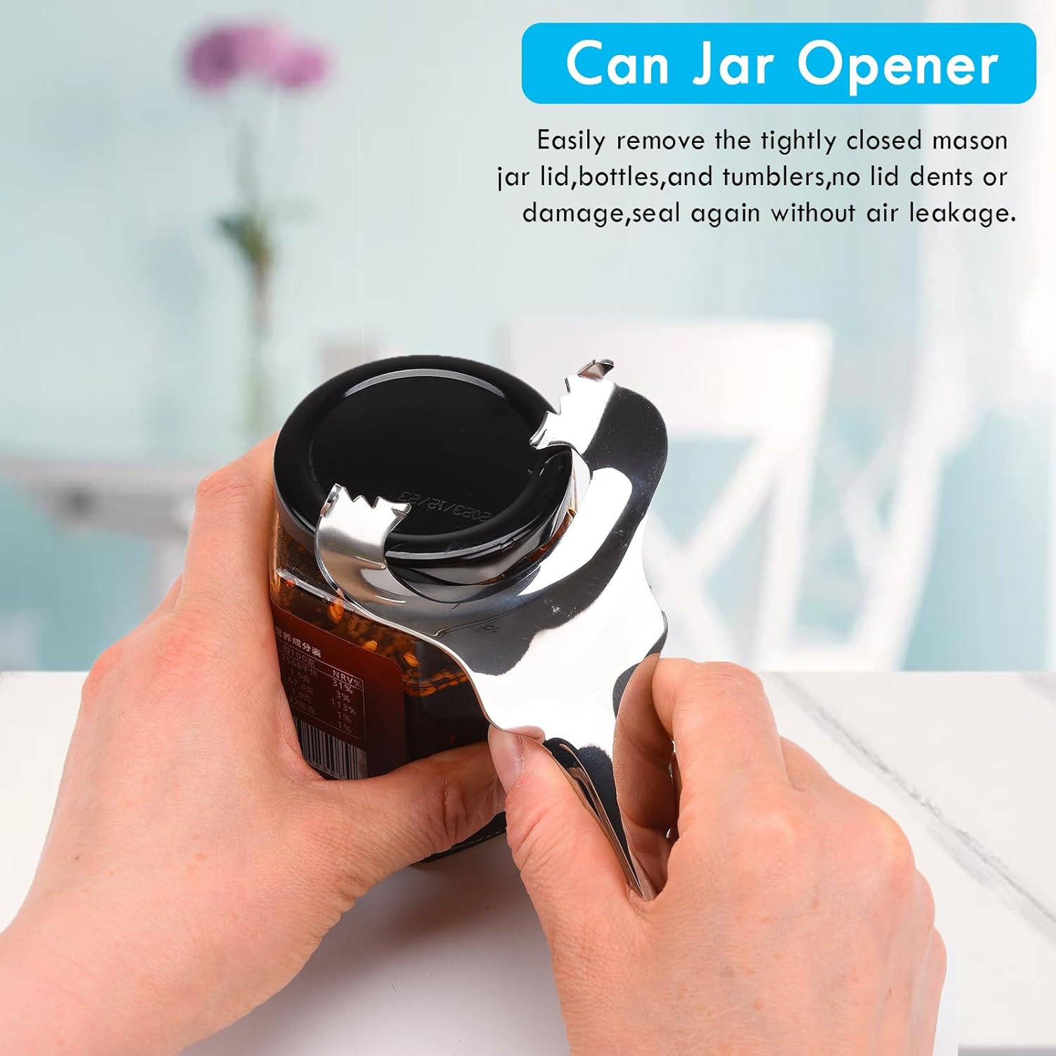 Mason Jar Opener Effortlessly Easy to Use