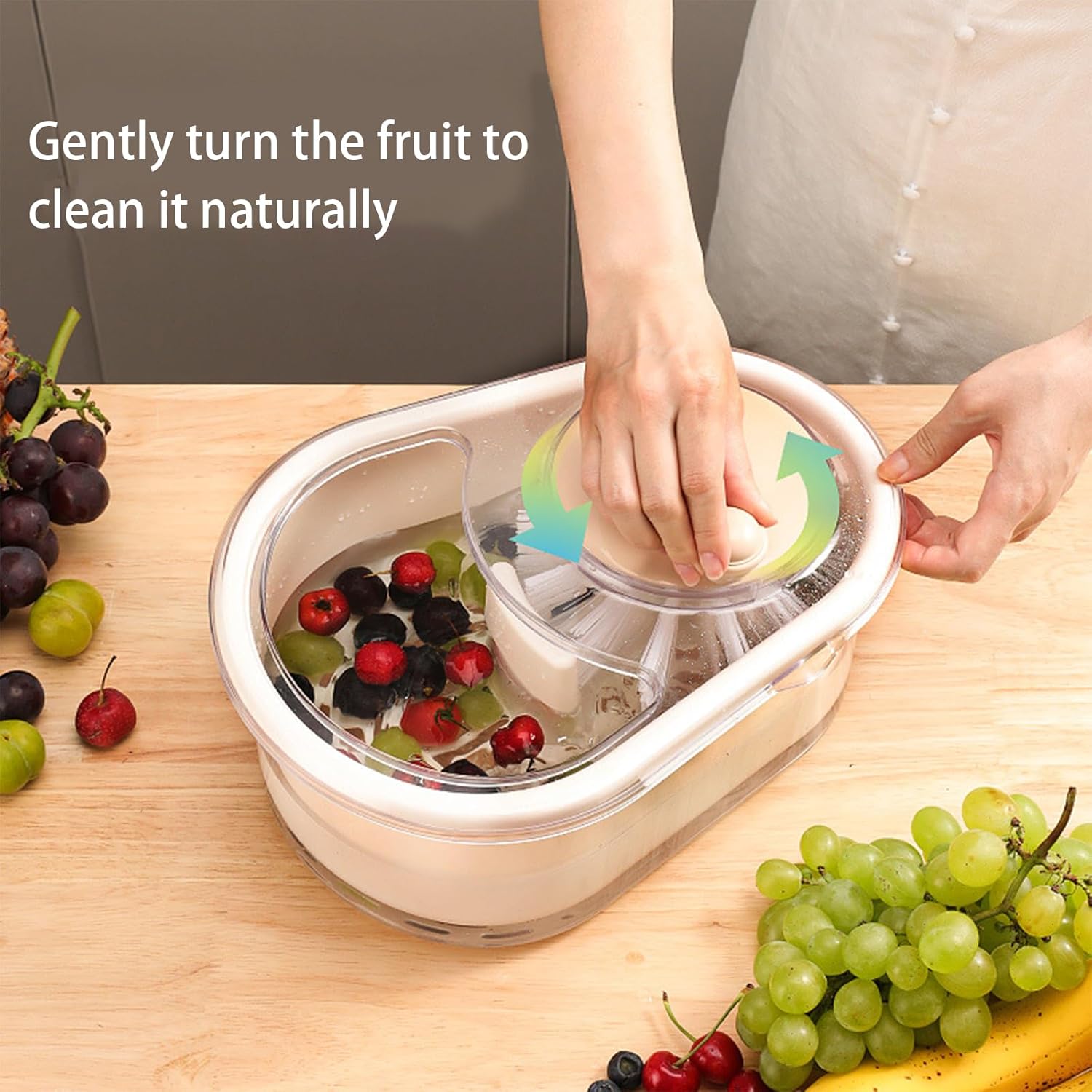 Gentle Fruit Cleaner withBrush