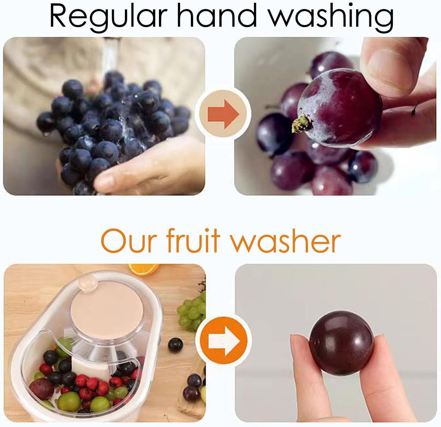 Efficient Fruit Cleaner Spinner
