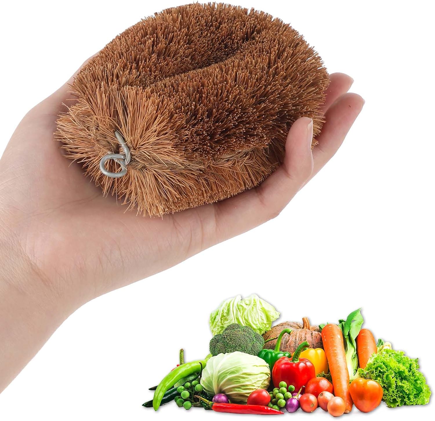 Sturdy Vegetable Dish Brush