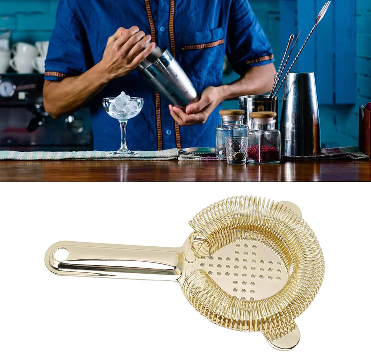 Stainless Steel Bar Strainer