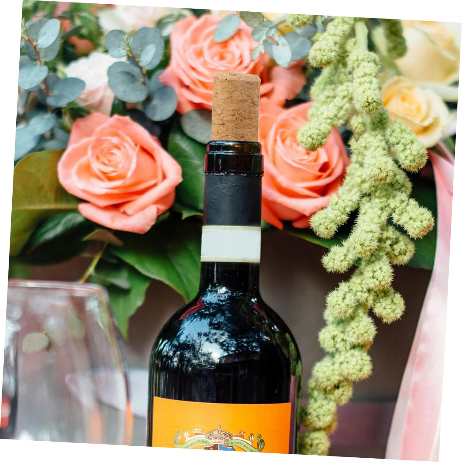 250 Pcs Cork Wine Bottle Stoppers