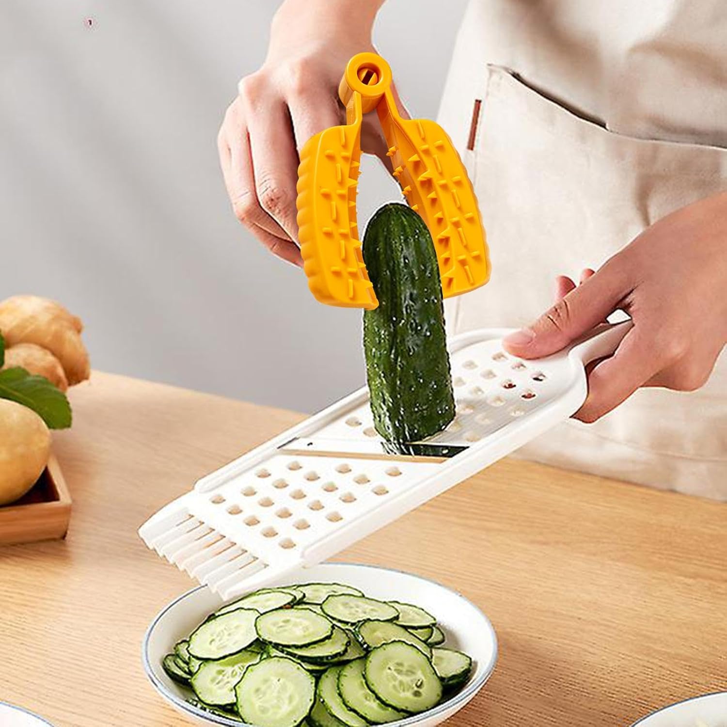 Cutting Finger Guard Non-slip vegetable grater protector for kitchen prep