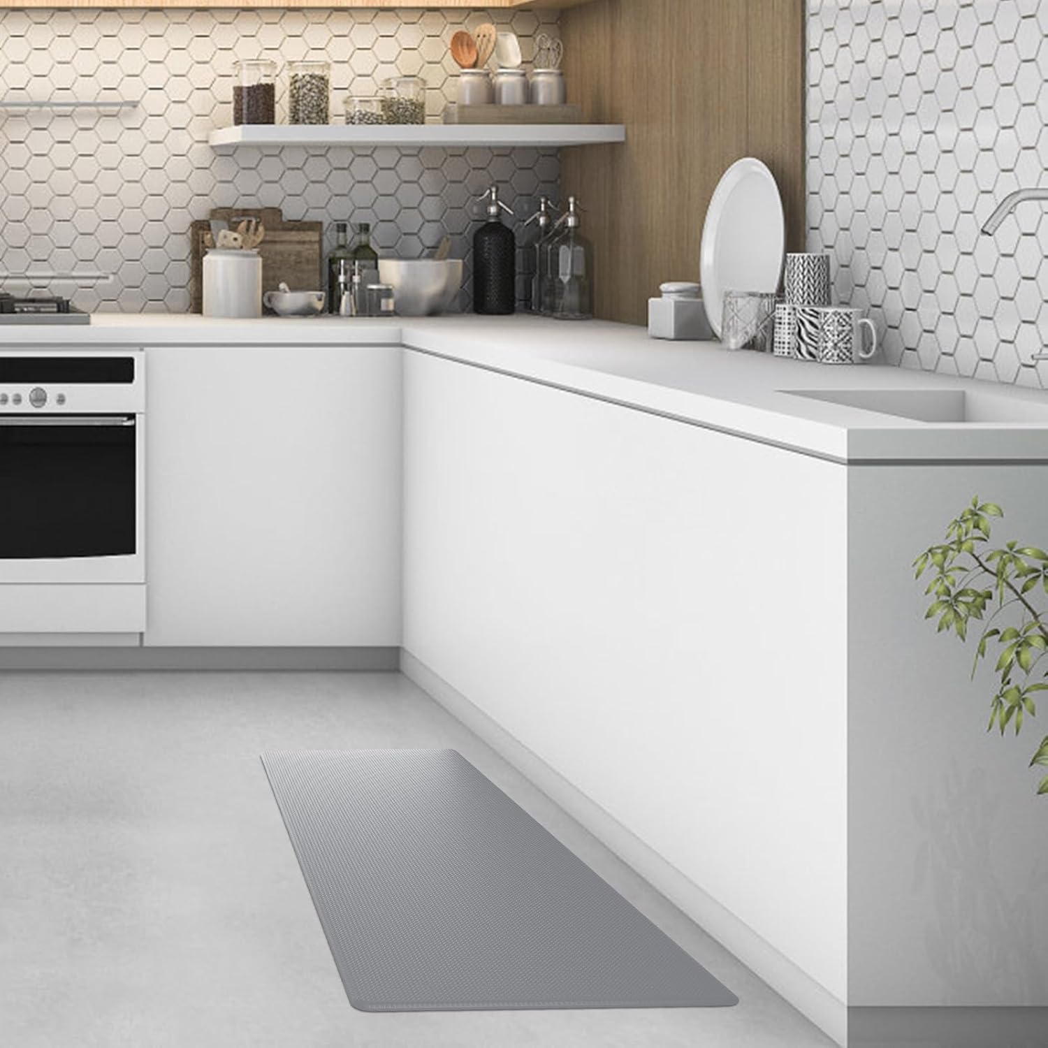 Anti-Fatigue Kitchen Mat - Comfort Non-Slip by DAILYLIFE