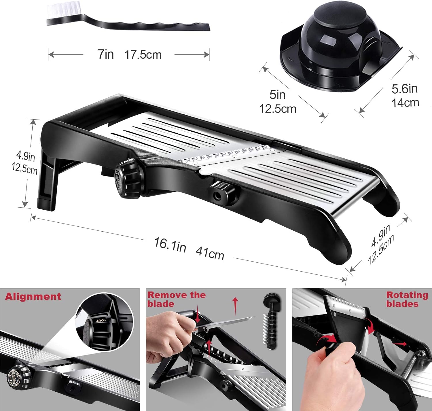 Masthome Adjustable Mandoline Slicer