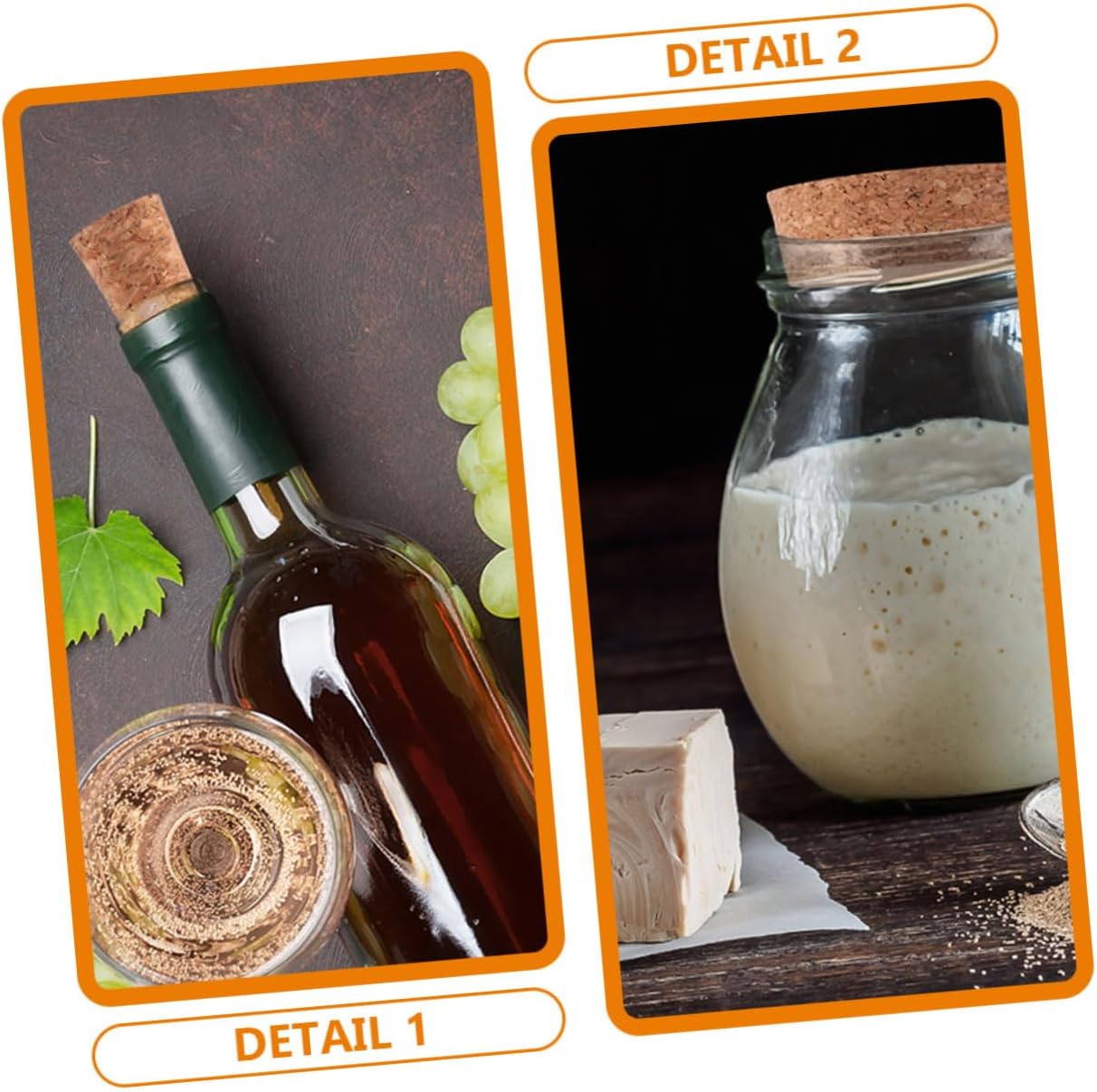 50 Corks Bottle Stoppers for Party Use