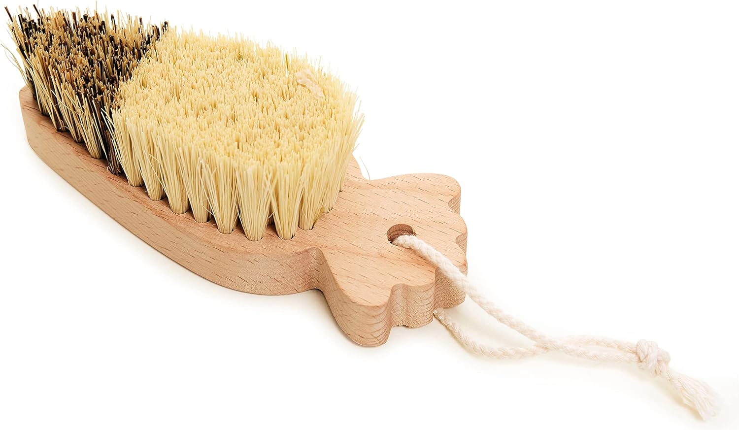 Kikkerland Vegetable Wood Scrubber Brush