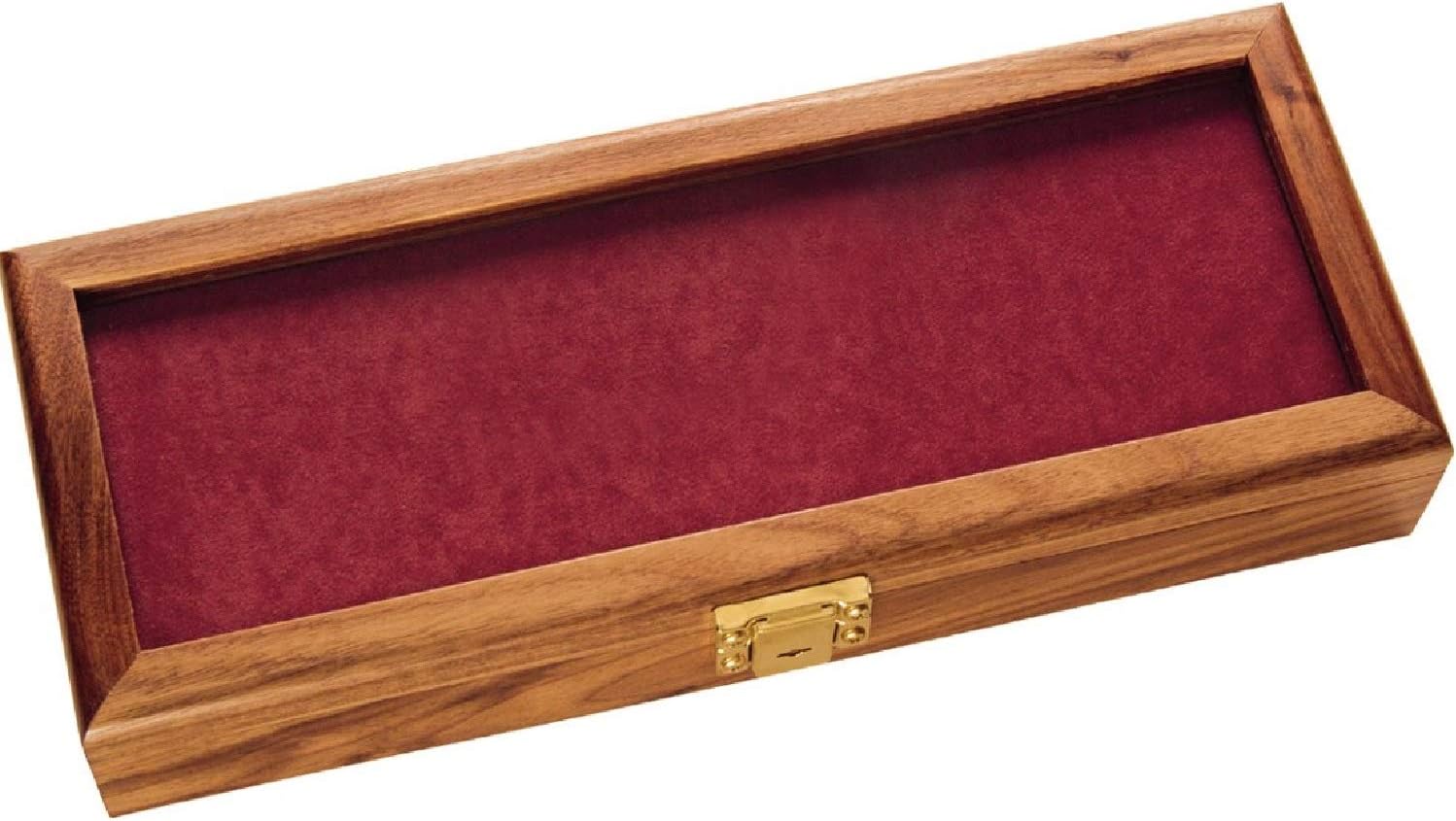 KA-BAR Walnut Knife Display Case