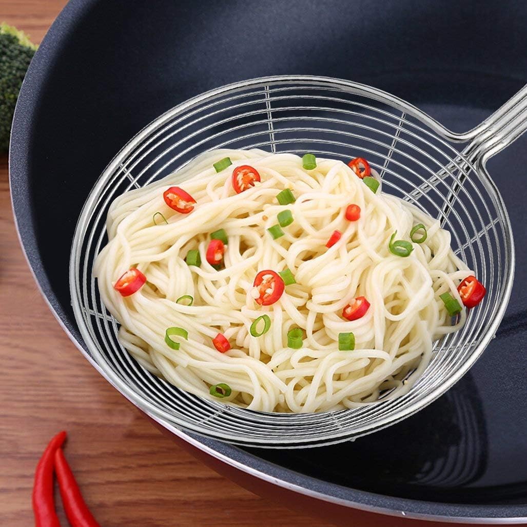 Aracoware Wire Kitchen Skimmer Spider Strainer Stainless Steel Food Colander