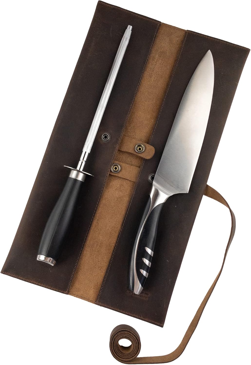 Cast Leather Co Double Knife Roll