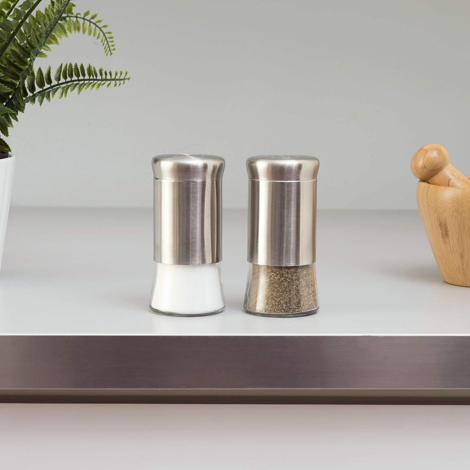 Season Your Food with 2-Piece Salt Pepper Set