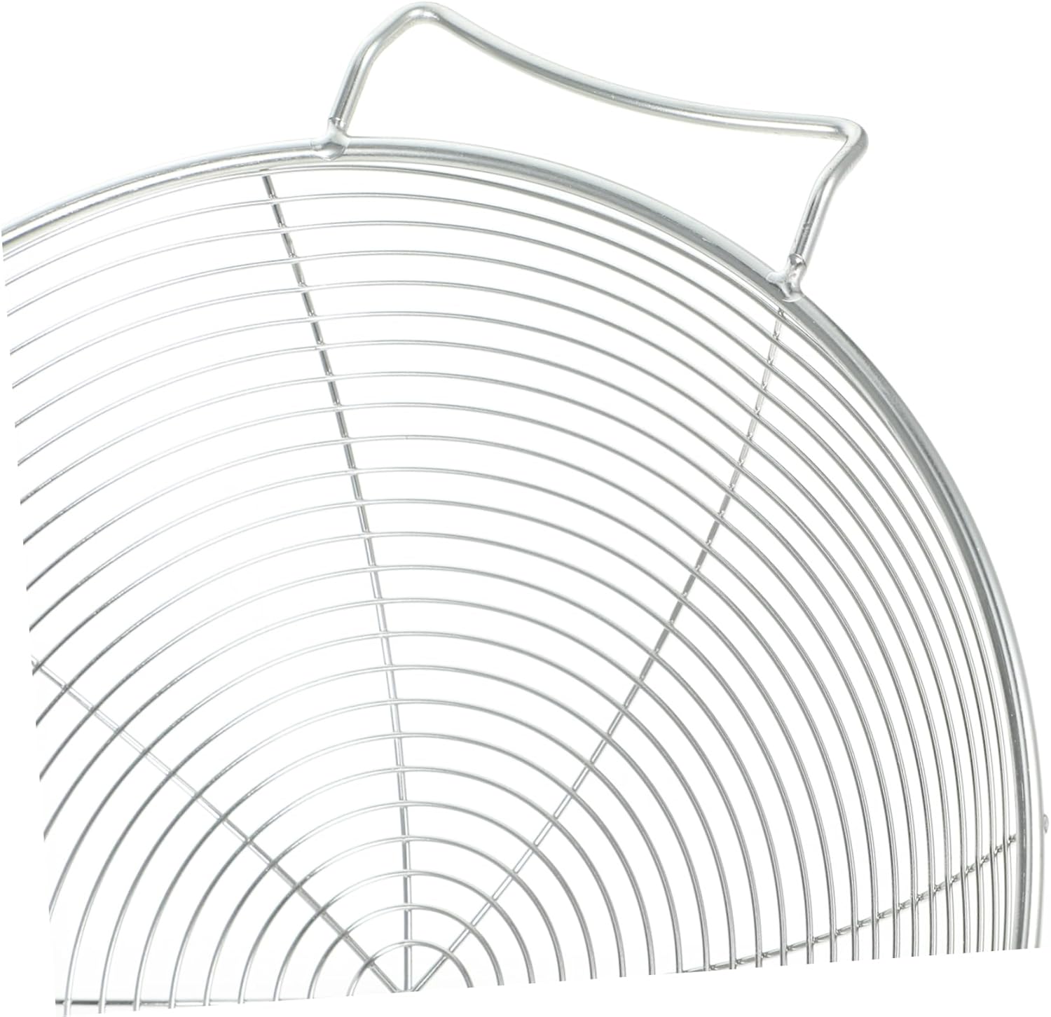 304 Stainless Steel Kitchen Colander with Wooden Handle for Easy Cooking