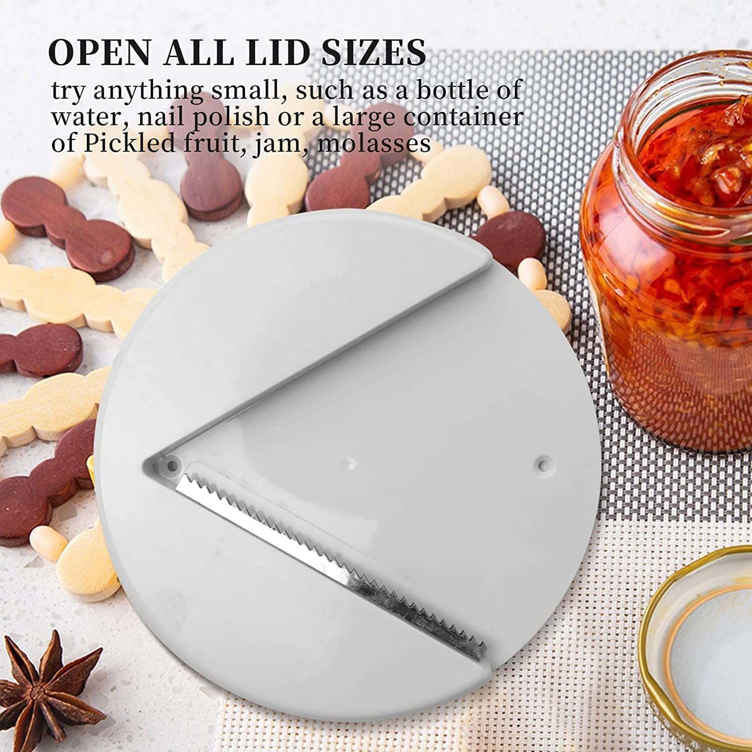 Strong Jar Opener for Easy Grabs